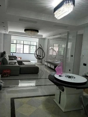 Villa Luxury Living Room Chandelier K9 Crystal Restaurant Pendant Lights Modern Ceiling Chandelier Dining Table Indoor Home Lamp