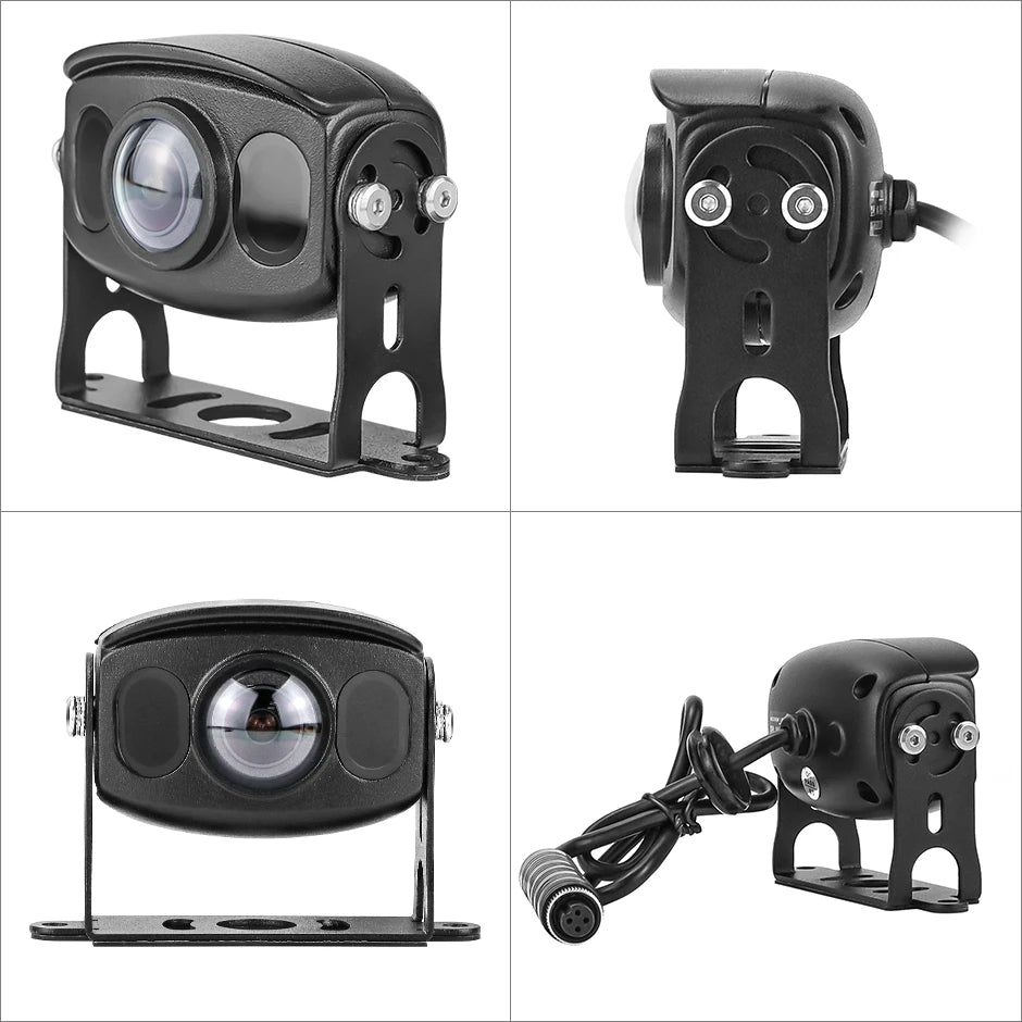 GreenYi 165° AHD 1920*1080P Car Rear View Camera Fisheye Lens IR Infrared Night Vision WDR Vehicle Camera For Bus Truck P786