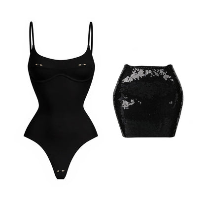 2026 2Pcs Sexy Women One Piece Swimsuit Female Swimwear Solid Biquini High Cut Monokini Push Up Swim Suits Bathingsuit Beachwear