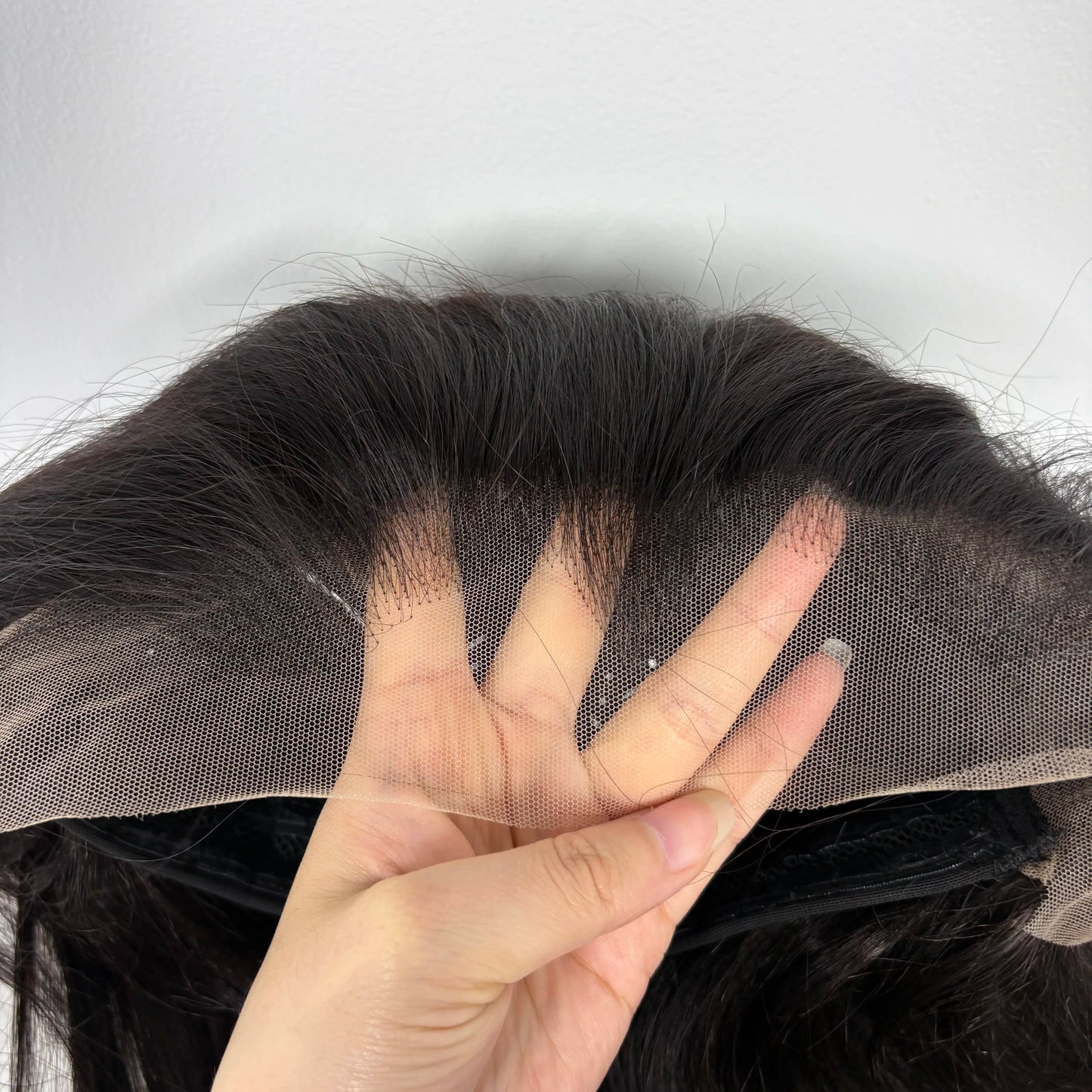 300% Density 13x4 M-Line Lace Frontal Straight Human Hair Wig Bob Wigs 20 22inch Natural PrePlucked Remy Hair Wigs For Women