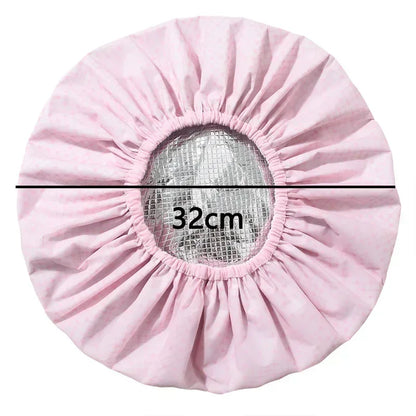 Portable Hair Salon Smooth Hair Oil Baking Cap 1PC Self-heating Tin Foil Hat Thickened Heating Steam Hair Mask Cap