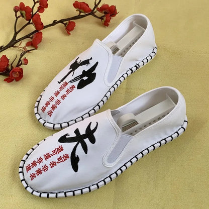 Hanfu Shoes for Women Sneakers Men Ethnic Style Embroidery Chinese style Streetwear Fashion Casual Vintage Old Beijing Shoes