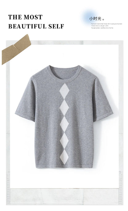 WinvyNee Summer Women's Clothing Pure Cotton T-shirts Half Sleeve O Neck Clothes Casual Pullover Basic Female Tops ZA1523008