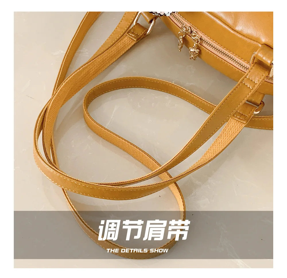 Luxury Designer Women Soft Leather Shoulder Bag Commuter Handbag Fashion Female Crossbody Bags Ladies Casual Tote Bag Sac A Main