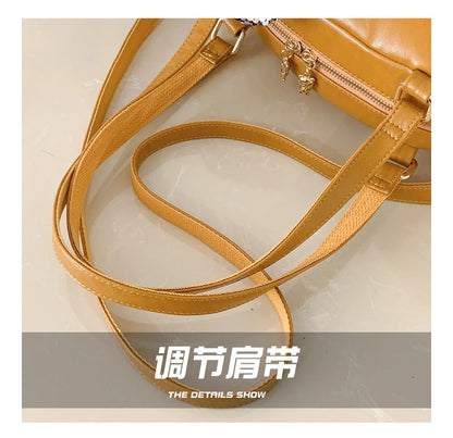 Luxury Designer Women Soft Leather Shoulder Bag Commuter Handbag Fashion Female Crossbody Bags Ladies Casual Tote Bag Sac A Main