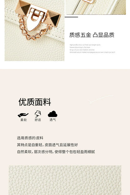 New Women bag Female Shoulder bag Handbag for women 2026 Fashion single shoulder bags luxury designer handbag small square bag