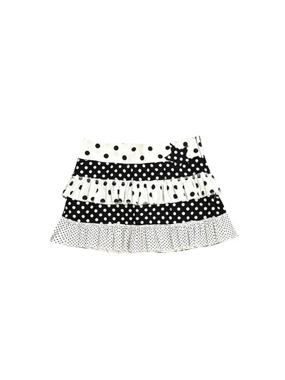 New Subculture Spice Girl Striped Slim Skirt Trendy Elegant Sweet Female High Street Aesthetic Skirt European and American Skirt