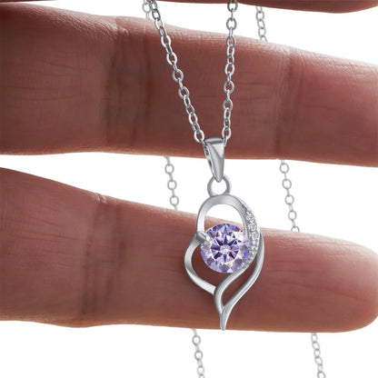 Butterflykiss 925 Sterling Silver Open Heart Pendant Necklace D VVS1 Round Cut Moissanite Love Charm Necklace For Women