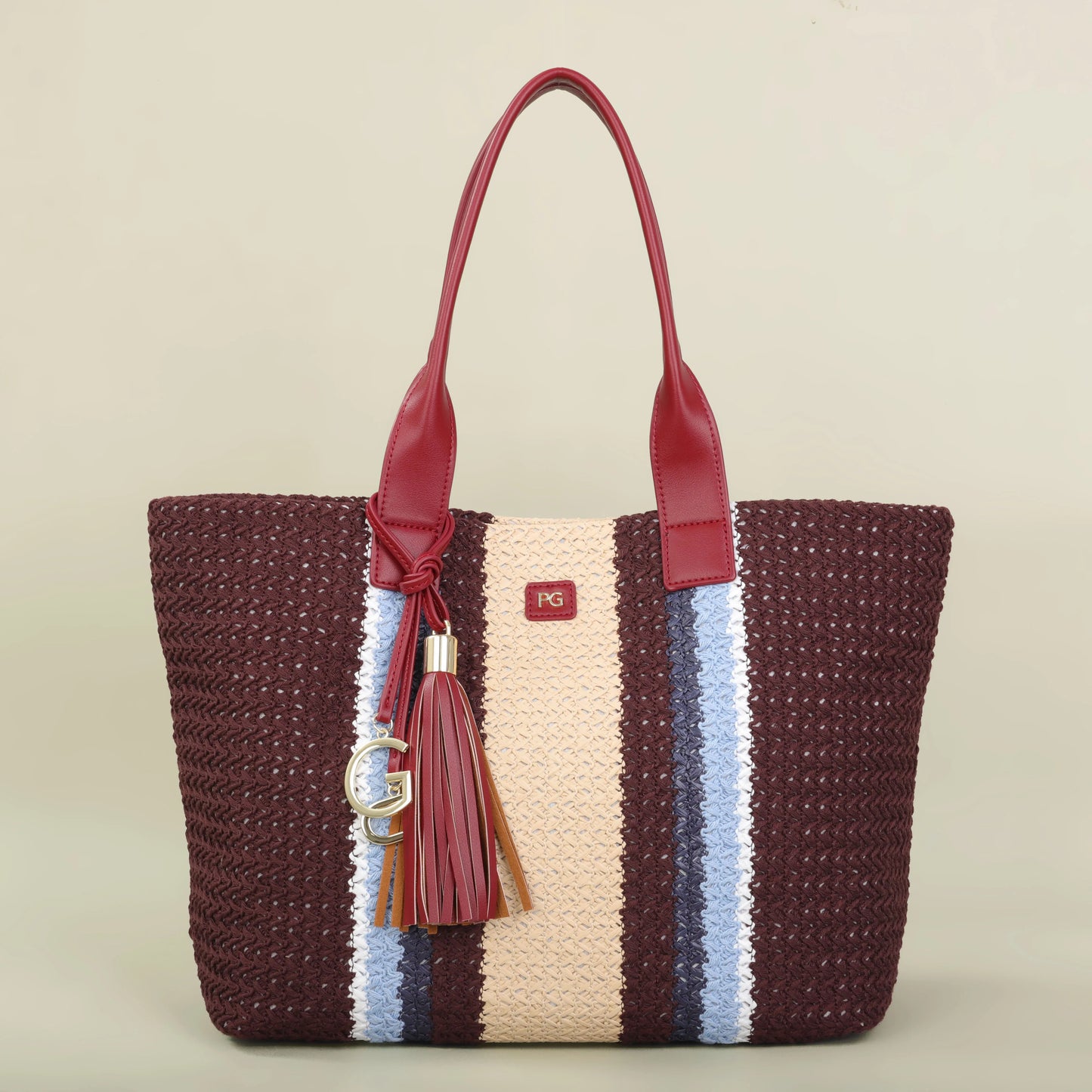 PG 2026 New Niche Luxury Designer Shoulder Crossbody Armpit Bag Ladies Wide Shoulder Strap Large Capacity Bag