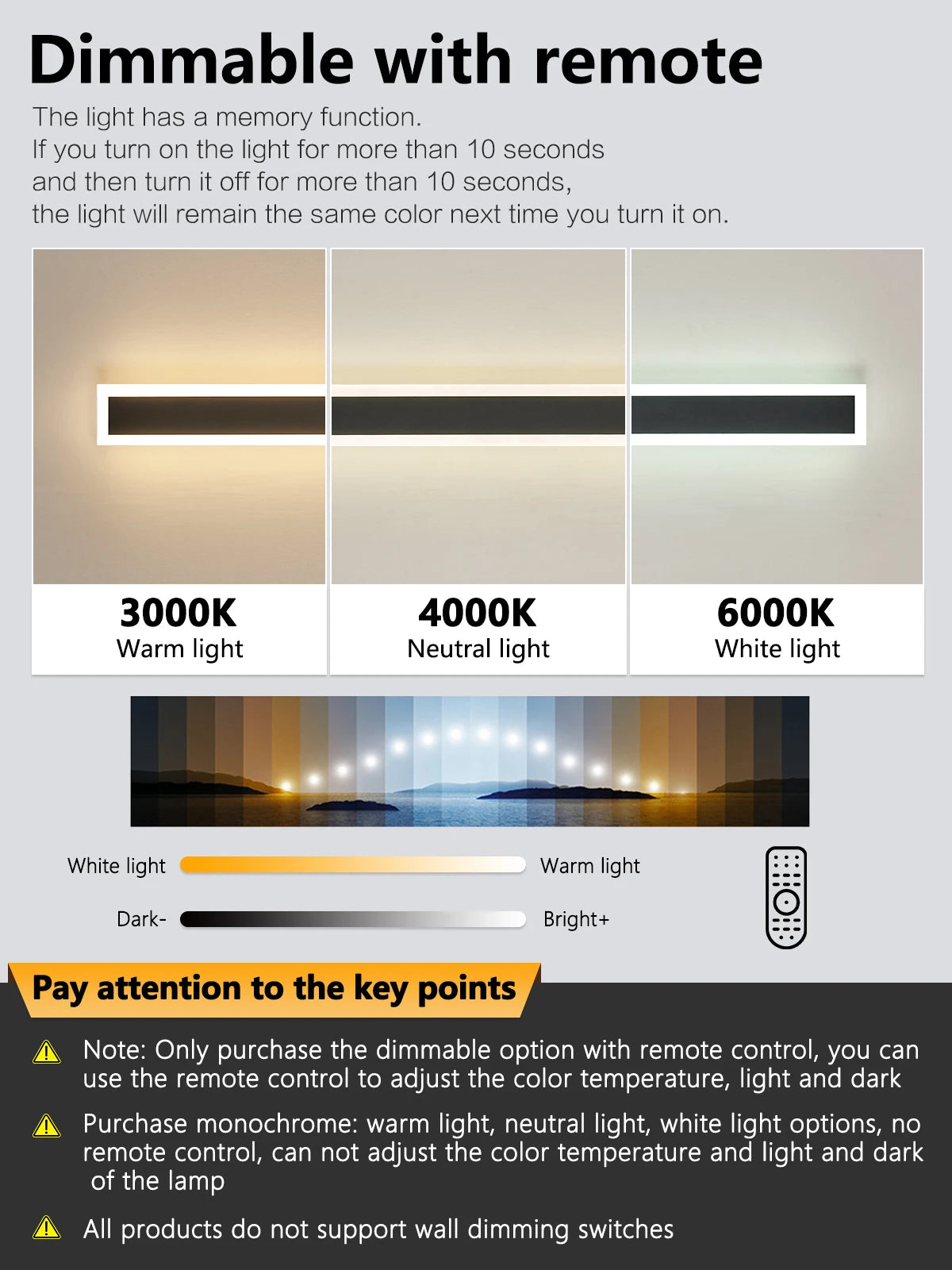 Modern Waterproof outdoor Long Strip LED wall lamps IP65 Iron Wall Light Garden porch Sconce Lights 110V 220V wall washer