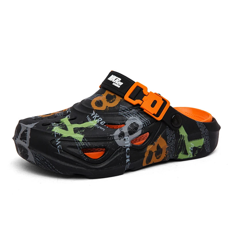 Dropship Men's Sandals Outdoor Slippers Beach Comfortable Slides Thick Soft Clogs Water Shoes Men Casual Shoes Men Beach Sandals