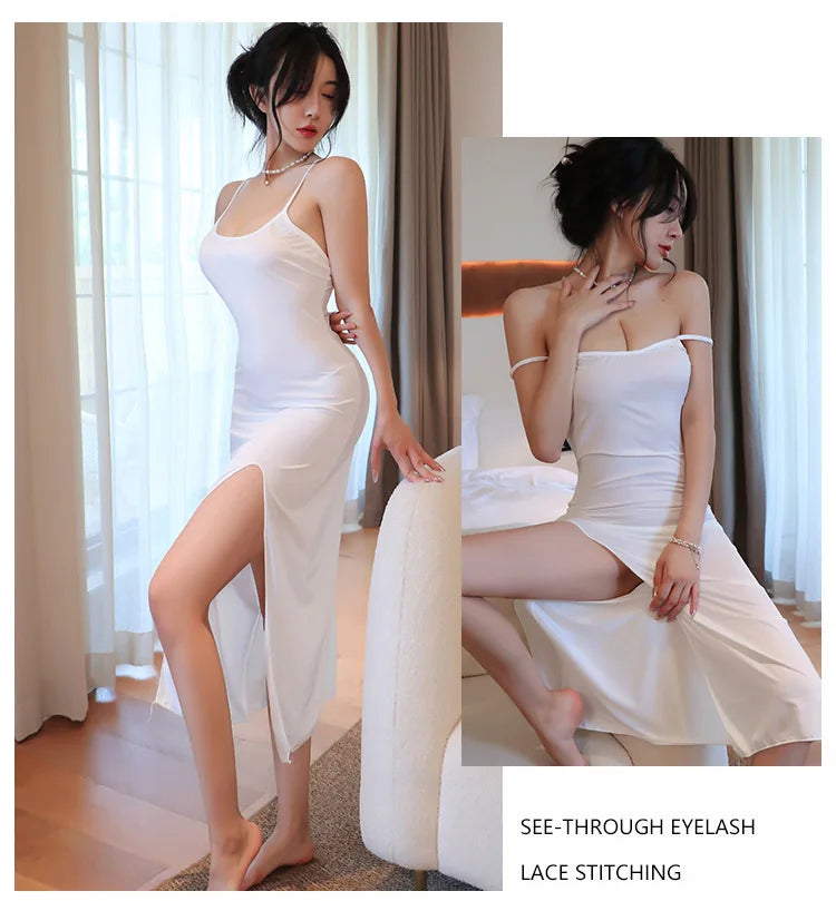 Dress Smooth camisole jumpsuit with elegant temperament and tight fit Casual women's dresses Woman clothing formal dresses woman