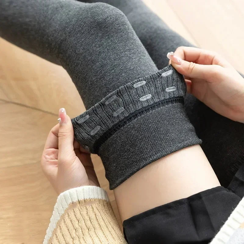 80cm Extended Over Knee High Socks Silicone Anti Slip High Tube Cotton Socks High Elasticity Loose Oversized Women's Stockings