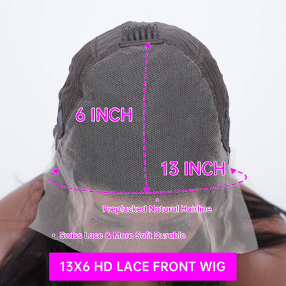 40 Inch 13x6 Hd Straight Lace Frontal Wigs Transparent Brazilian Lace Front Human Hair Wig For Women 360 Full Lace Wig
