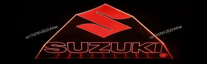 SUZUKI Motorcycle Garage Rug for Sports Racing Suzuki Moto Display Carpet Electric Vehicle Mat Home Decoration Doormat Bedroom