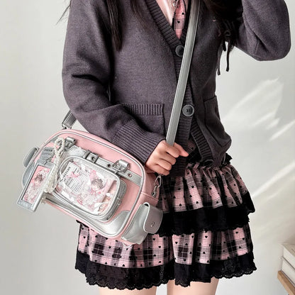 Daily Using Ita Bag Original Bolsos mujer Shoulder Crossbady Bags for Woman Underarm Bolsas Square Bolsa Zipper Sac Femme
