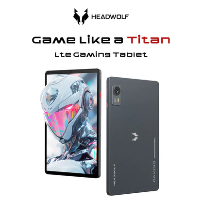 World Premiere Headwolf TiTan1 4G LTE Tablet MTK Dimensity 8300 Dual SIM Slot 8.8" 12G+256GB ROM Android15 7200mAh Gaming Tablet