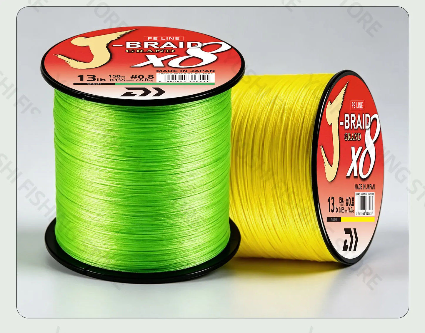 2026 Original X8DAIWA-J Braided Expedition 8 strands Fishing Line PE Super Line Sea Fishing wire 100/150/200/300/500/1000M Pesca
