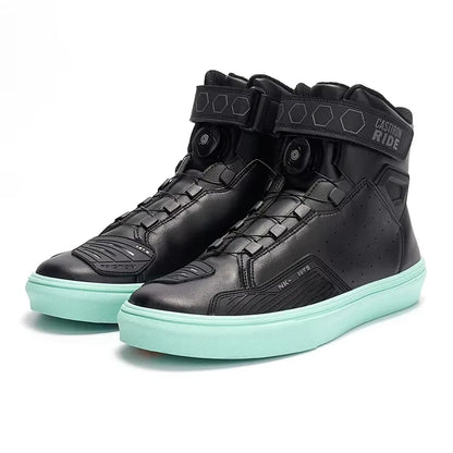 New Motorcycle Shoes Men Motorcycle  Boots Cycling Equipment  Riding Boots Wear-resistant Outdoor Racing Shoes