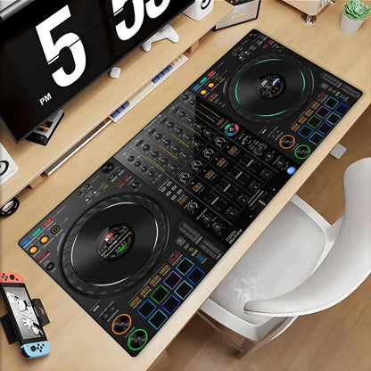 Mouse Pad Music Radio Dj Panel Gamer printon demand Custom Computer MousePad Natural Rubber Office Soft PC Accessory Desktop Pad