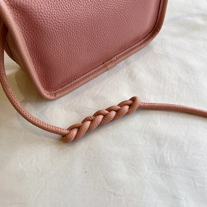 100%Real Cowhide Genuine Leather Sac Fashion Women Crossbody Bags For Ladies New High Capacity Shoulder Bag Handbag Female Purse