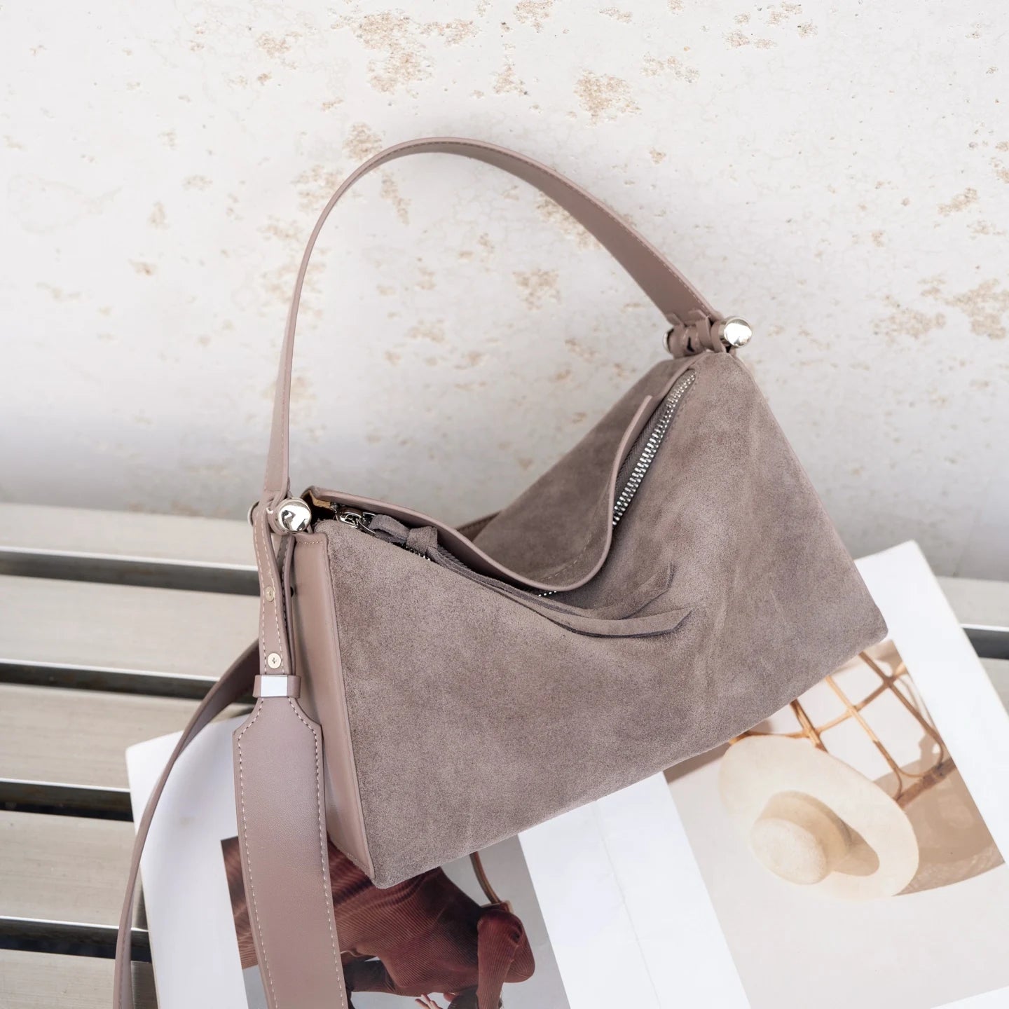 New Genuine Leather Luxury Designer Women Shoulder Crossbody Underarm Bags Cowhide Ladies Large Capacity Tote Bag Fashion Purse