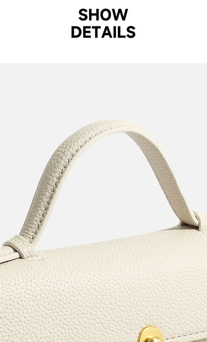 2025 New Women's Bag High Quality Genuine Leather Women Shoulder Bag Fashion Crossbody Square Bags Female Handbags