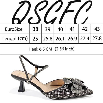 2026 Large Flower Design Shoes & Bag Nigerian Coffee Color Women's Stiletto Shoes For Special Good Time INS Style