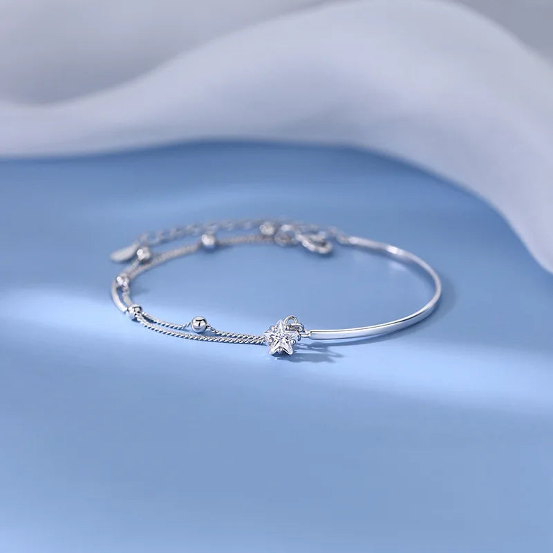 925 Sterling Silver Bracelet Woman Vintage Luxury Original Jewelry Accessories Fashion Designer Party Wedding Jewelry Gifts 2025