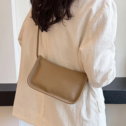 100%Real Cowhide Genuine Leather Sac Fashion Women Crossbody Bags For Ladies New High Capacity Shoulder Bag Handbag Female Purse