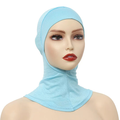 Women Muslim Underscarf Head Cover Muslim Headscarf Inner Hijab Caps Islamic Underscarf Ninja Hijab Scarf Hat Cap Bonnet