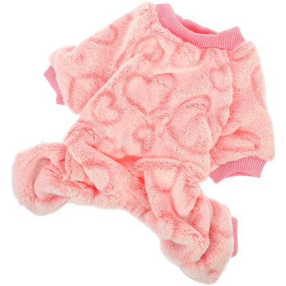 Dog Winter Jumpsuit Wear-Resistant Puppy Clothes Warm Small Dog Clothing Creative Design Outdoor Walking Jogging
