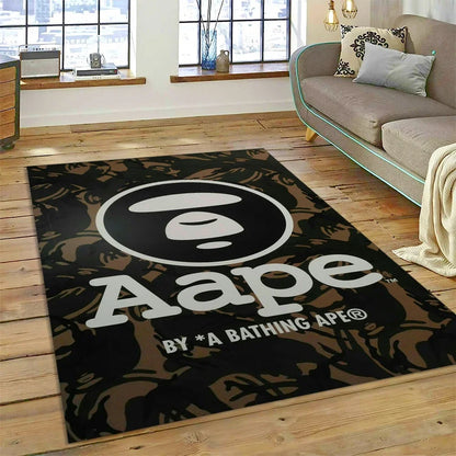 3D Printing B-BAPE Fashion Carpet Rug for Bedroom Living Room Home Sofa Decoration,Children Game Large Decor Floor Mat Gift
