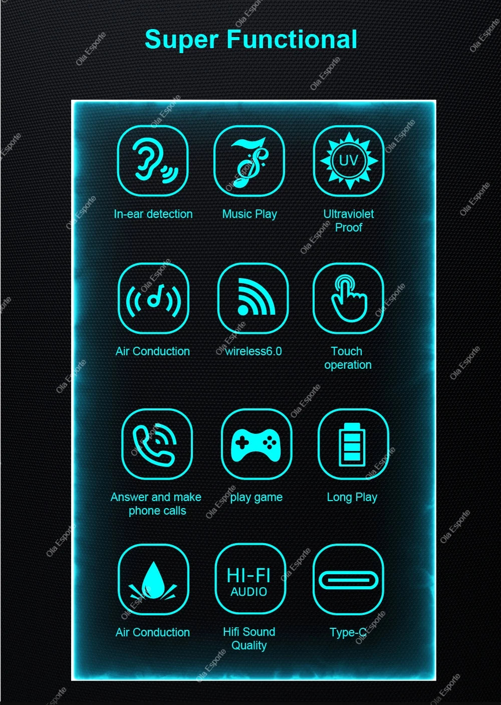 2026 Smart Audio Glasses Touch Open Listening Design Lightweight Ultra Clear Sound Quality Bluetooth Call Waterproof Glasses New
