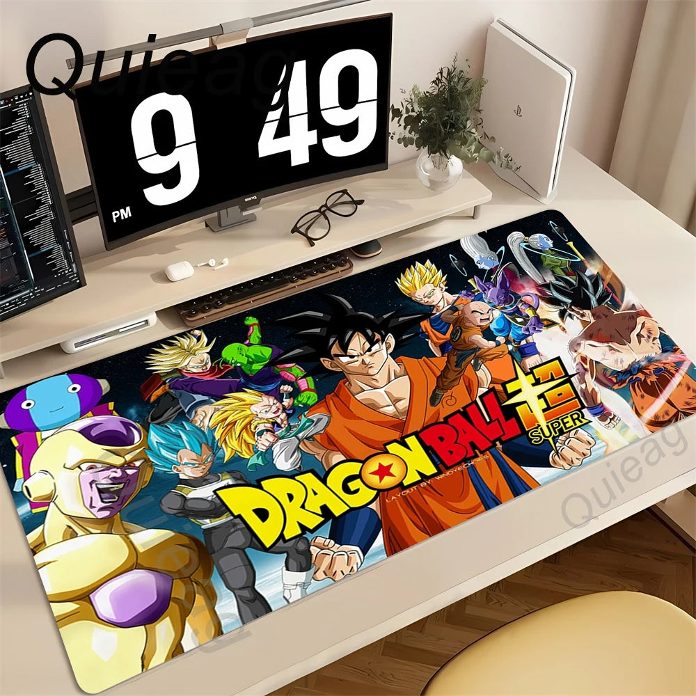 XXL Mousepad Computer New Goku Mousepad Dragon Balls Keyboard Pad Cool Mouse Mat Gamer Soft Office Carpet Table Mat Desktop pad