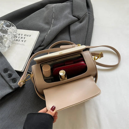 Simple Fashion Mini Square Women Crossbody Bags 2026 Luxury Designer Purses And Handbags Box Shape Pure Color Shoulder Satchels