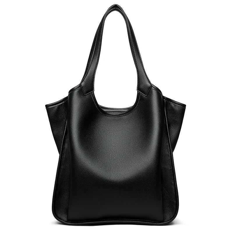 Luxury Soft Leather Handbags Large Capacity Women Shoulder Bags for Women Designer Tote Sac Shopping Crossbody Top Handle Bag