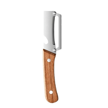 Kitchen Fruit Vegetable Processing Tool Peeler Stainless Steel Paring Knife Ergonomic Handle Portable Gadget for Daily Cooking