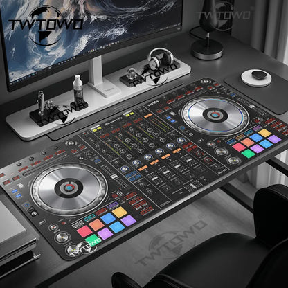 Mouse Pad Radio Dj Gamer printon demand Custom Computer Mousepad XXL MousePads Natural Rubber Office Soft PC Desktop Mouse Pad