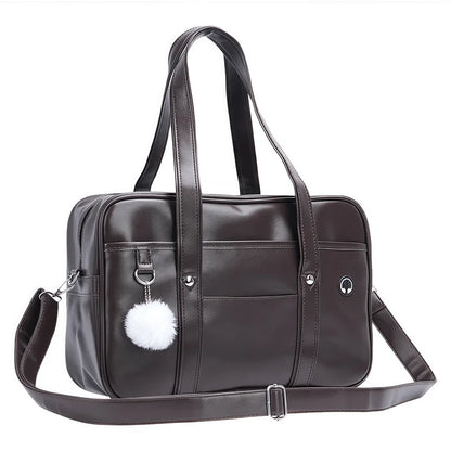 Japanese Schoolbag Women Handbag Shoulder Book Bag Uniform Bag Laptop Bag Commuter Briefcase Comic Con Tote Bags Crossbody Bags