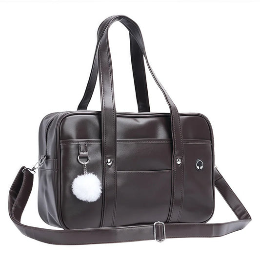 Japanese Schoolbag Women Handbag Shoulder Book Bag Uniform Bag Laptop Bag Commuter Briefcase Comic Con Tote Bags Crossbody Bags