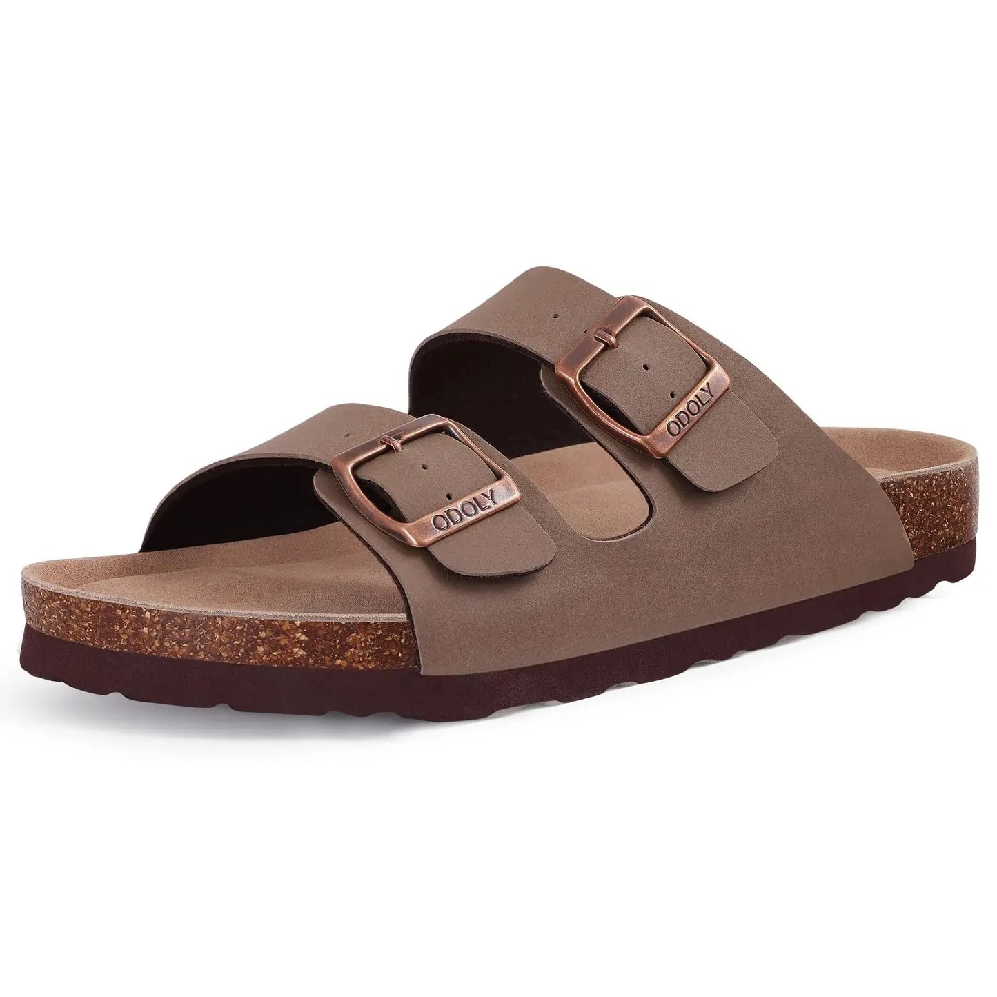 Evshine Men's Cow Suede Clogs with Arch Support Leather Mules Comfort Fashion Potato Shoe Women Cork Footbed Genuine Suede Clogs