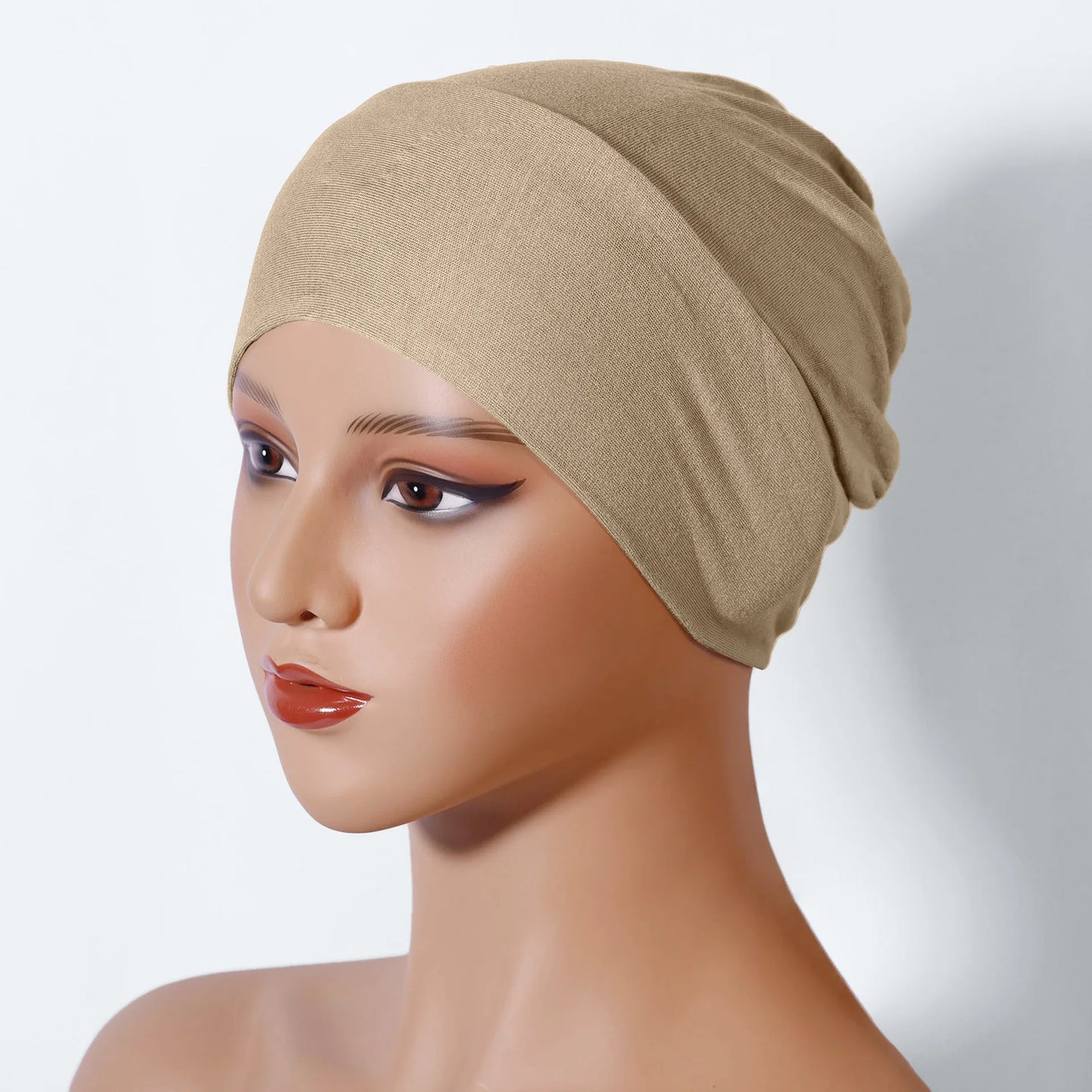 Women's Hijabs Sport Modal Islamic Black Undercap Muslim Abaya Hijabs Abayas Jersey Turbans Turban Instant Head Wrap Women Cap