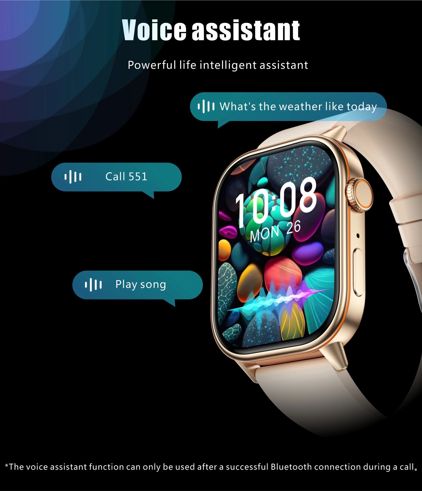 New GPS Military Smart Watch Bulit-in GPS Compass Altimeter Barometric 10ATM IP69K Waterproof AMOLED BT Call Smartwatch