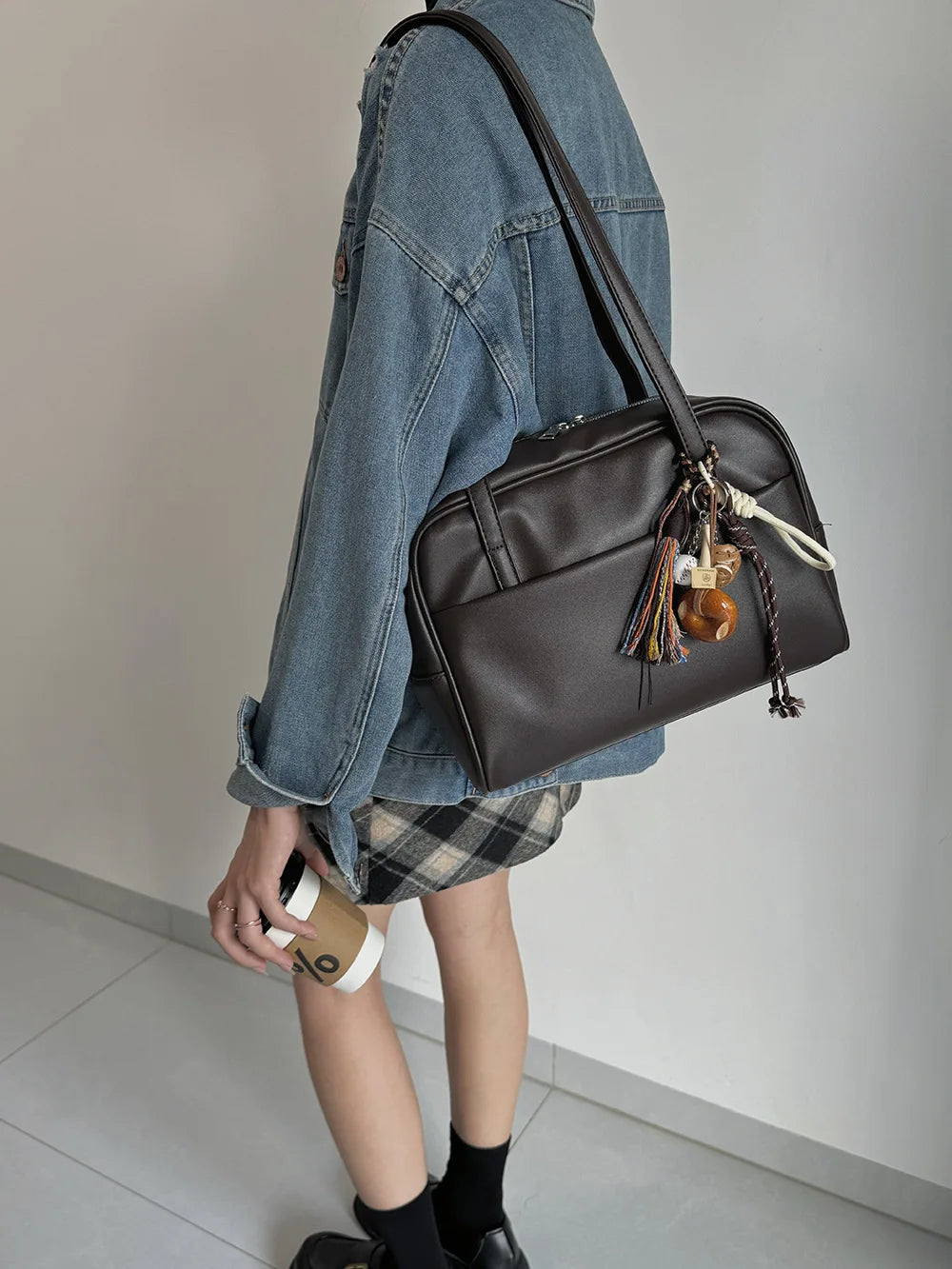 CGCBAG Vintage Designer Luxury Women Tote Bag Casual Lage Capacity Female Shoulder Bag High Quality PU Leather Ladies Handbags