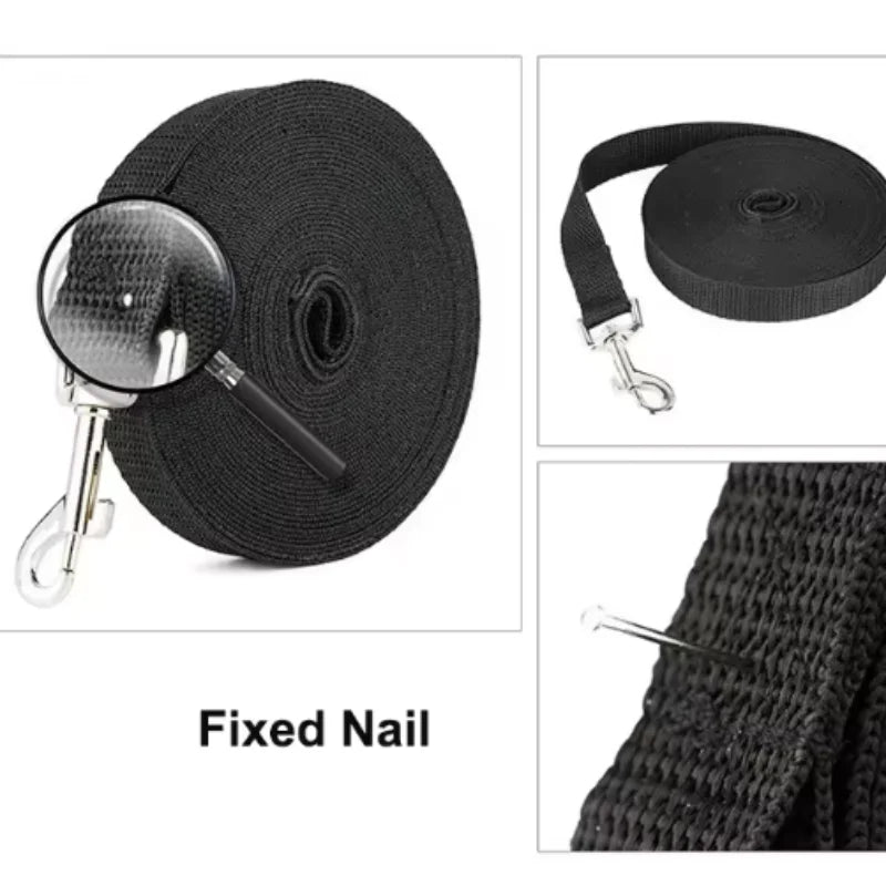 1.2M-30M Long Nylon Dog Training Leashes Walking Pet Leash Long Lanyard Traction Rope for Small Large Dogs Lead Item