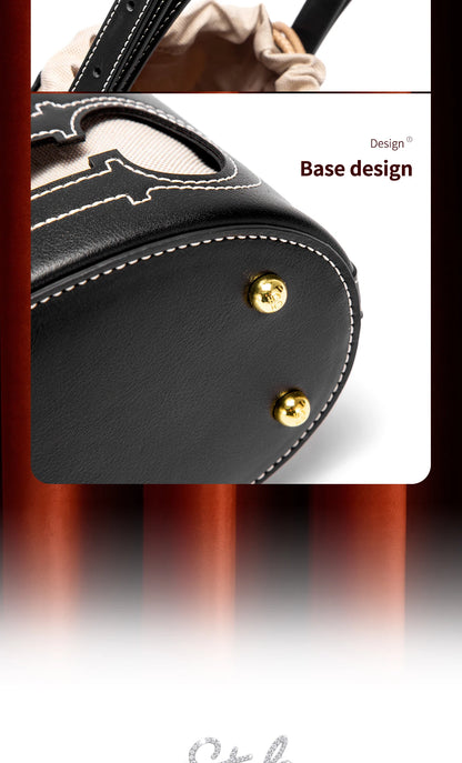 CHCH Women's Shoulder Bag 2026 Spring Hollow Design Handbag High Quality Detachable Shoulder Strap16.5*10*22.5cm