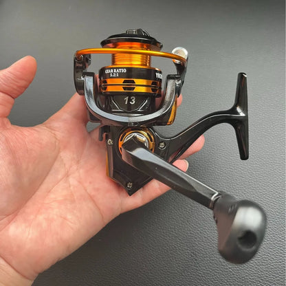 Spinning Fishing Reel Metal Yn300 High Gear Ratio 5.2 :1 For Saltwater Sea Lure Rock Surf Fishing Tackle Wholesale