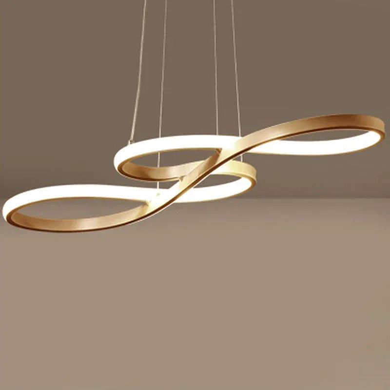 Room Decor LED Hanging Lights Modern Kitchen Island Pendant Lights Bar Table Dining Kitchen Led Remote Dimming Cord Pendant Lamp