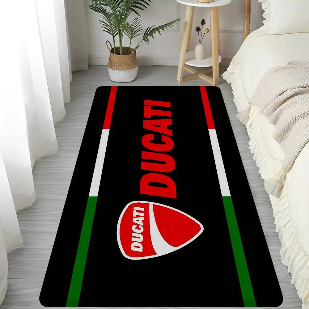 Motorcycle Racing D-Ducaties Floor Mat Rectangle Anti-slip Home Soft Badmat Front Door Indoor Outdoor Mat Welcome Doormat